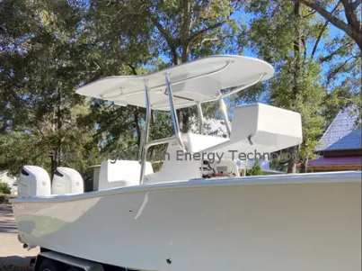 Crafted from premium fiberglass-reinforced plastic (FRP), this canopy is corrosion-resistant, UV-stable, and highly durable, ensuring long-term performance in harsh outdoor environments like marine or off-road settings.