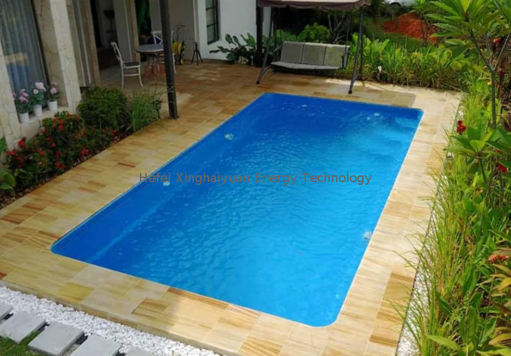 Outdoor Rectangular Fiberglass Swimming Pool FRP Pool Shell