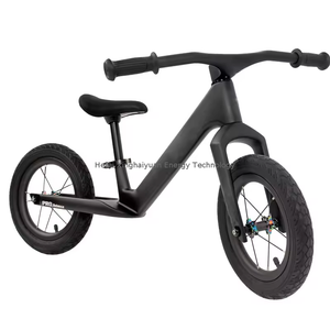 Carbon Fiber Balance Bike No Pedal Training Bicycle with Adjustable Seat Height