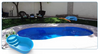 Outdoor Modern 8m 10m Pool Shell Inground Swimming Frp Fiberglass Swimming Pool with Spa