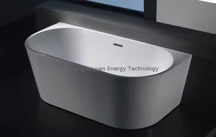 Soaking Fiberglass Oval Bath Tubs Freestanding Bathtub For Bathroom