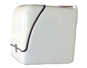 Hot Sale White Color Fiberglass Motorcycle Delivery Box Cooler Box