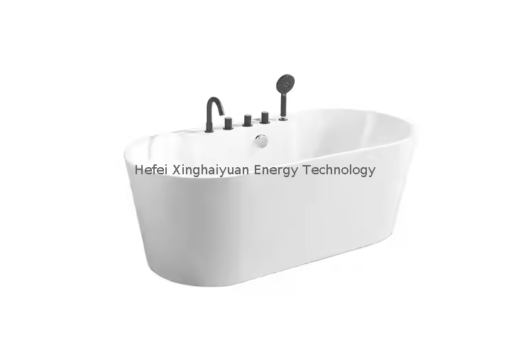 Soaking Fiberglass Oval Bath Tubs Freestanding Bathtub For Bathroom