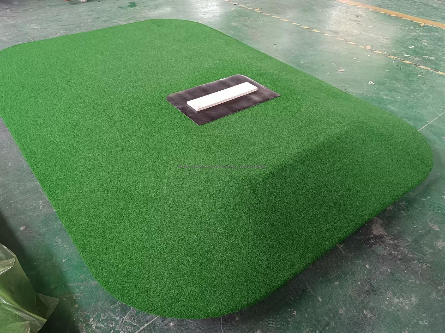 Portable Baseball Game Fiberglass Pitching Mound for Indoor And Outdoor Baseball Pitching Training 