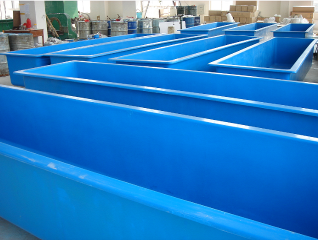 Fiberglass fish farming tank