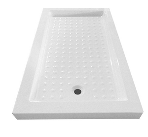 fiberglass shower tray rectangular