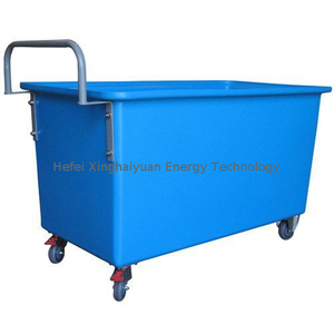 Fiberglass Laundry Trolley for Hotel