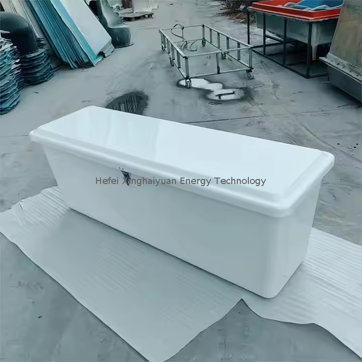 Frp Fiberglass Marina Storage Box Standard Fiberglass Boat Dock Box