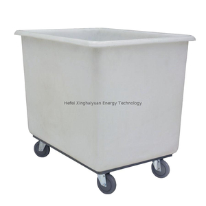 Fiberglass Laundry Trolley with Wheels