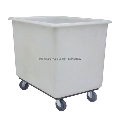 Fiberglass Laundry Trolley with Wheels