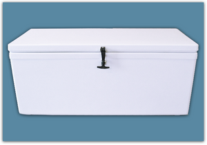 Fiberglass Icebox FRP Icechest Insulated Box Custom Sizes 