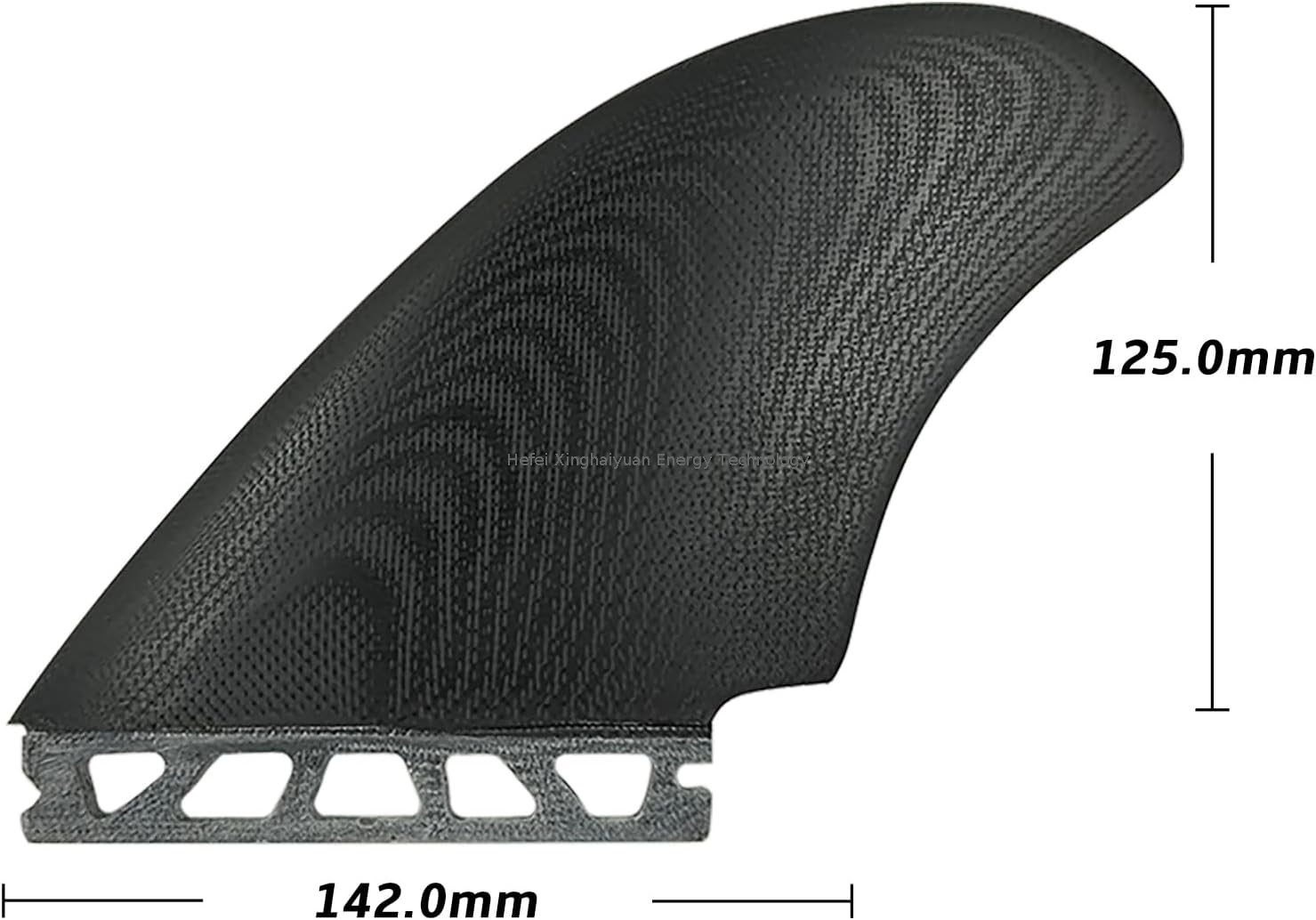 Fiberglass Performance Surfboard Fins Ride as Twin, Thruster or Quad