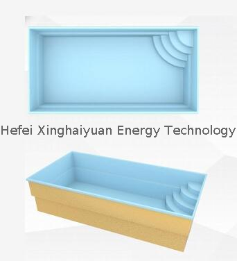 Inground FRP Swimming Pool shell High Quality 