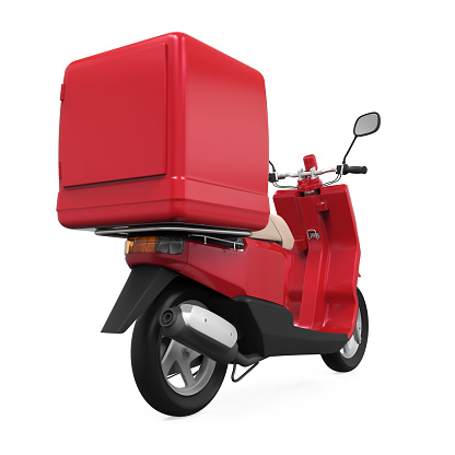 Large Volume Optional Color Motorcycle Pizza Delivery Box