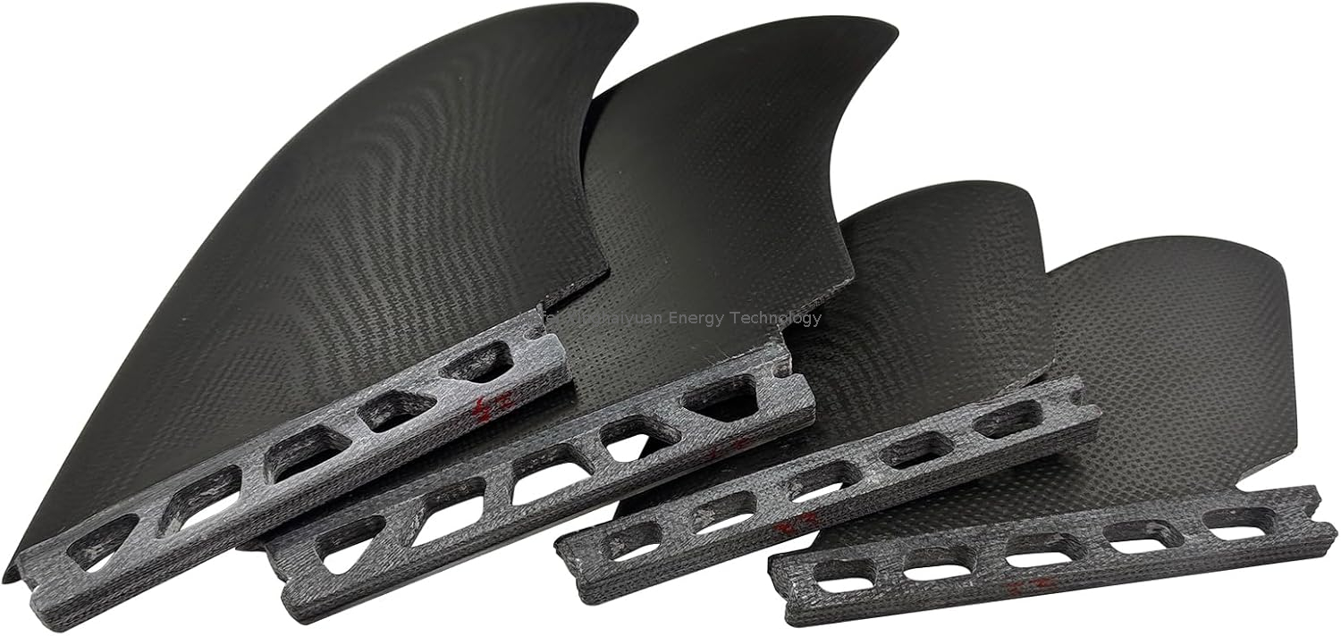 Fiberglass Performance Surfboard Fins Ride as Twin, Thruster or Quad