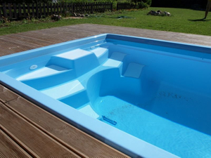 fiberglass pool shell