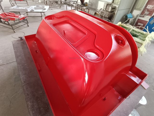 High Quality Customized Truck Body Parts FRP Fiberglass Fairing Fiberglass Truck Air Deflector 