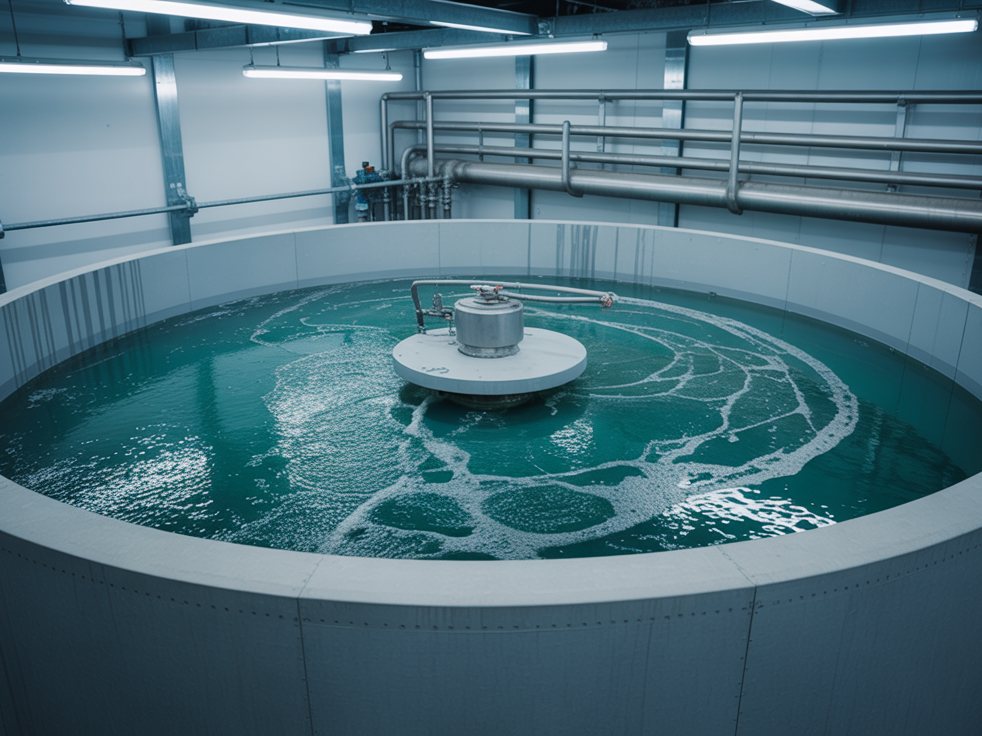 Fiberglass Fish Tank is used in water treatment industry
