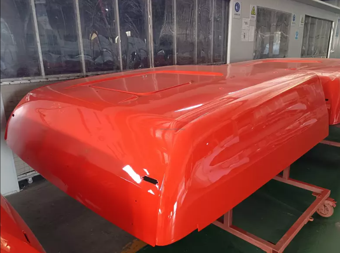 High Quality Customized Truck Body Parts FRP Fiberglass Fairing Fiberglass Truck Air Deflector 
