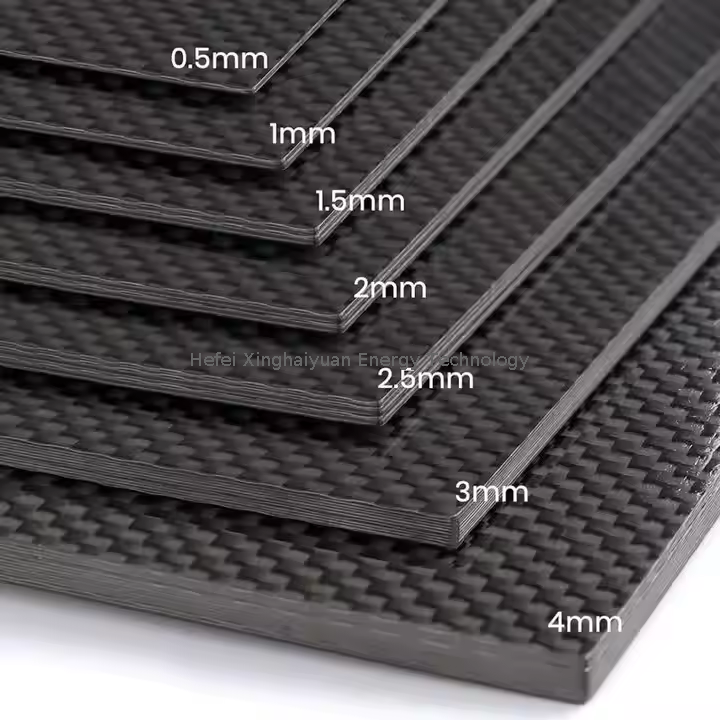 Carbon Sheet Thickness 1mm 2mm 3mm Carbon Fiber Plate Parts 3k Carbon Fiber Sheet