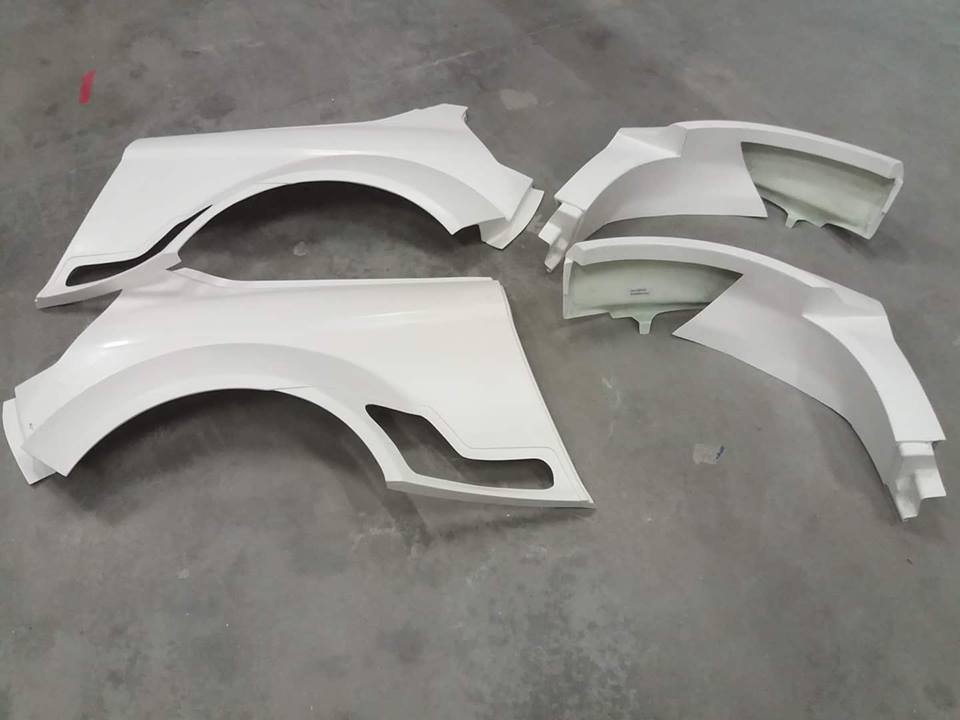 Fiberglass Car Body Kits FRP Fender