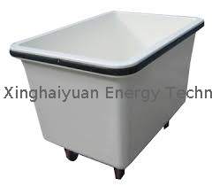 Custom Made Fiberglass Laundry Trolley with Handle